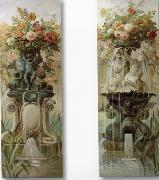 unknow artist Floral, beautiful classical still life of flowers.098 Germany oil painting artist